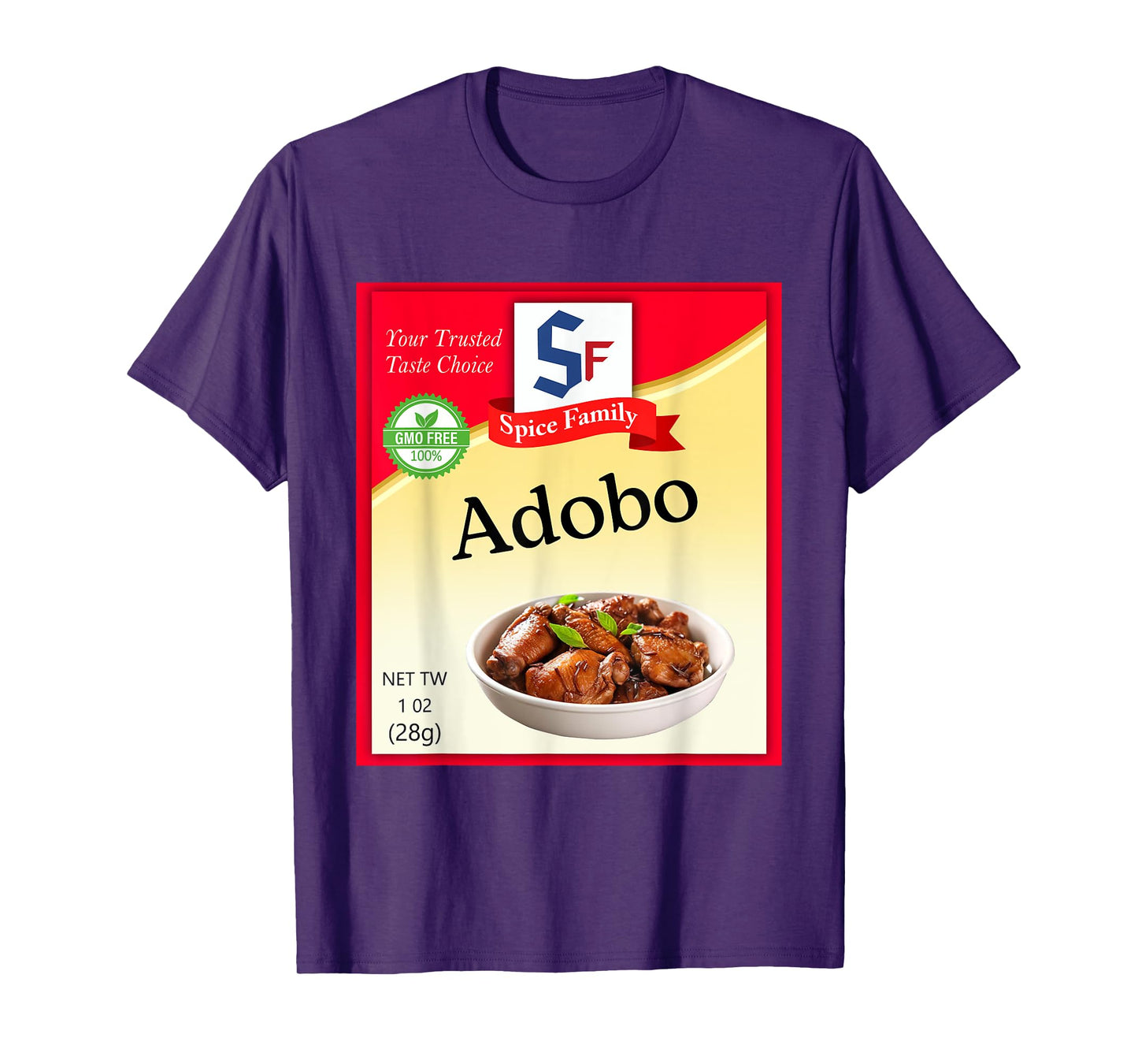 Adobo Seasoning Condiment Costume Holiday Spice Costumes T-Shirt