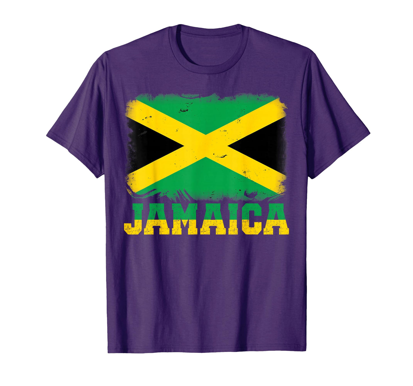Jamaican Flag Vintage Jamaica Souvenir Love Travel Vacation T-Shirt