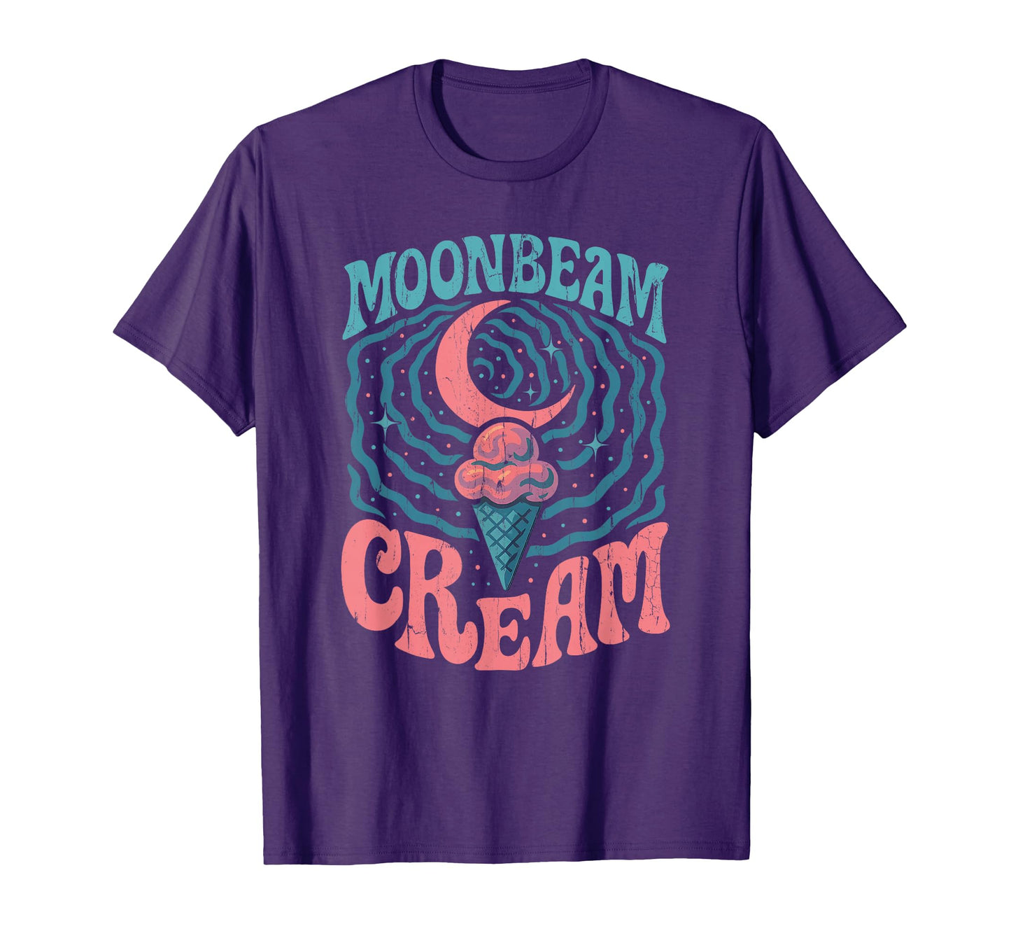 Moonbeam Ice Cream, Retro Style, Ice Cream Lover T-Shirt