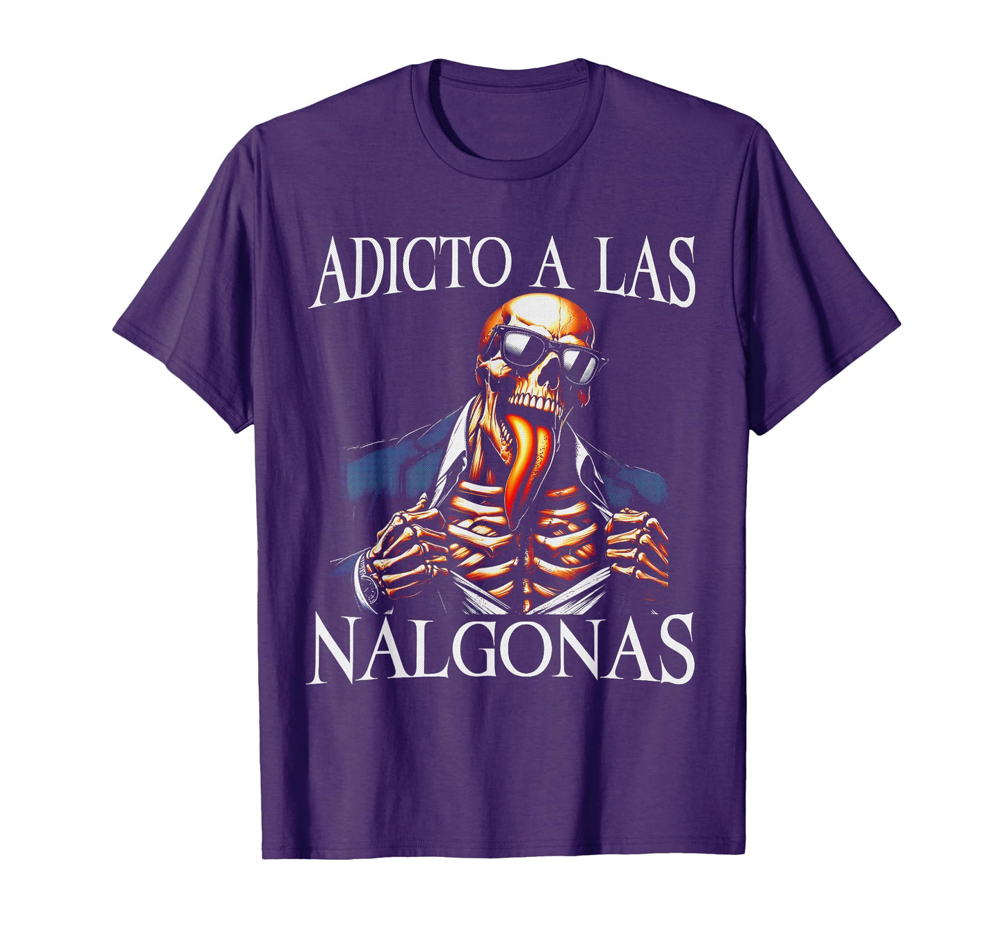 Calacas Chidas Gym Funny Sarcasm Slang Mexican Skull Sayings T-Shirt