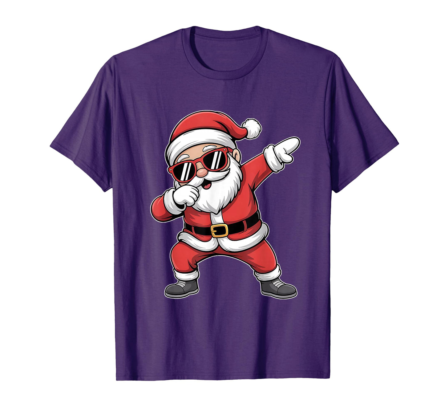 Christmas Boys Dabbing Santa Claus Girls Funny Xmas Dab T-Shirt