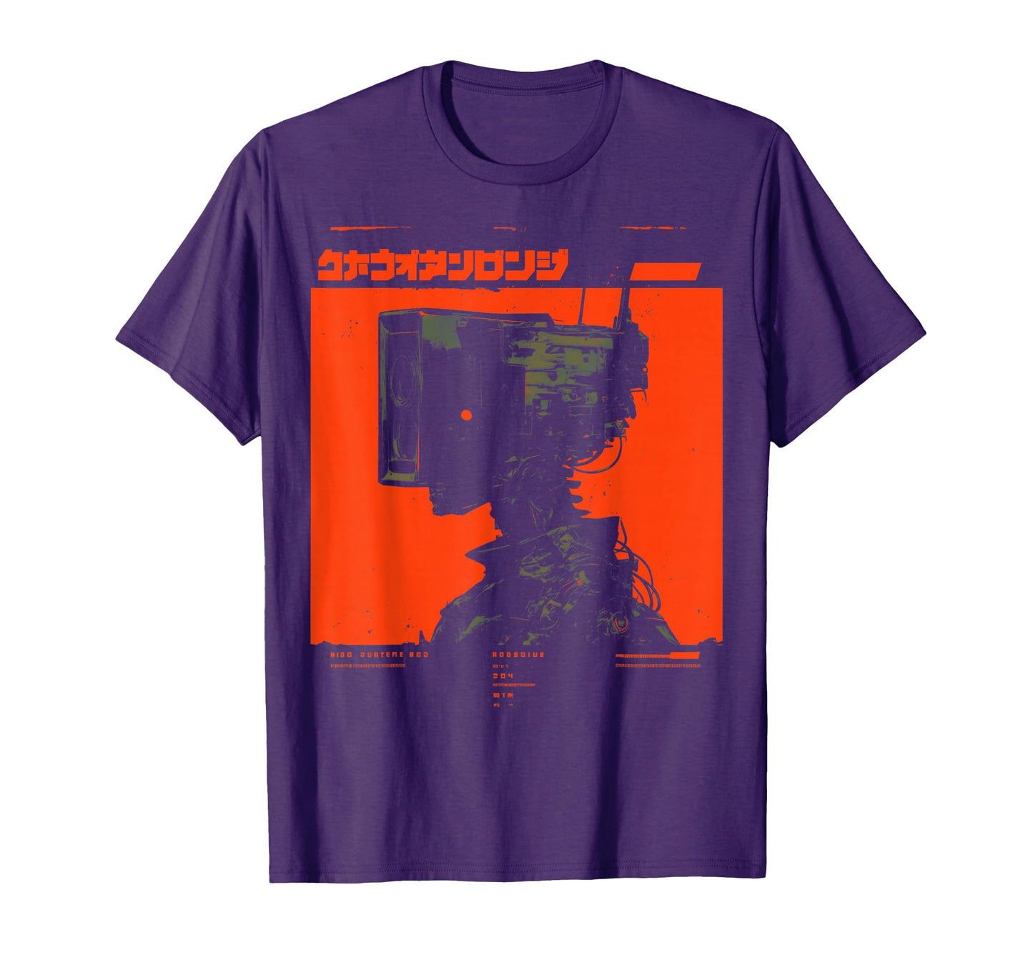 Futuristic Techwear Japanese Cyberpunk Harajuku Horror Punk T-Shirt