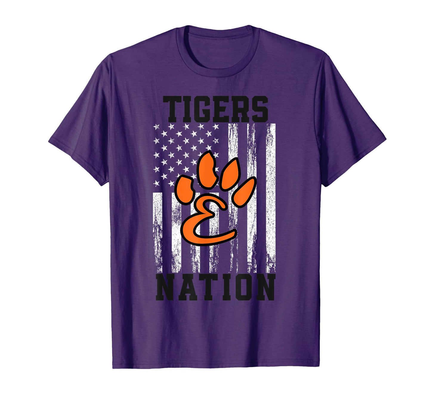Edwardsville Tigers Logo Nation HS T-Shirt