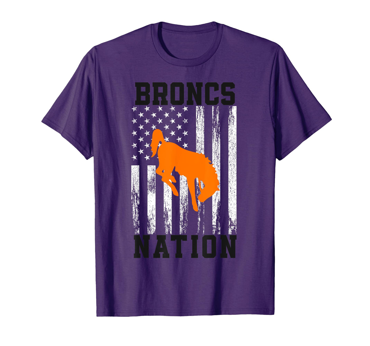 Burns Broncs Logo Nation HS T-Shirt