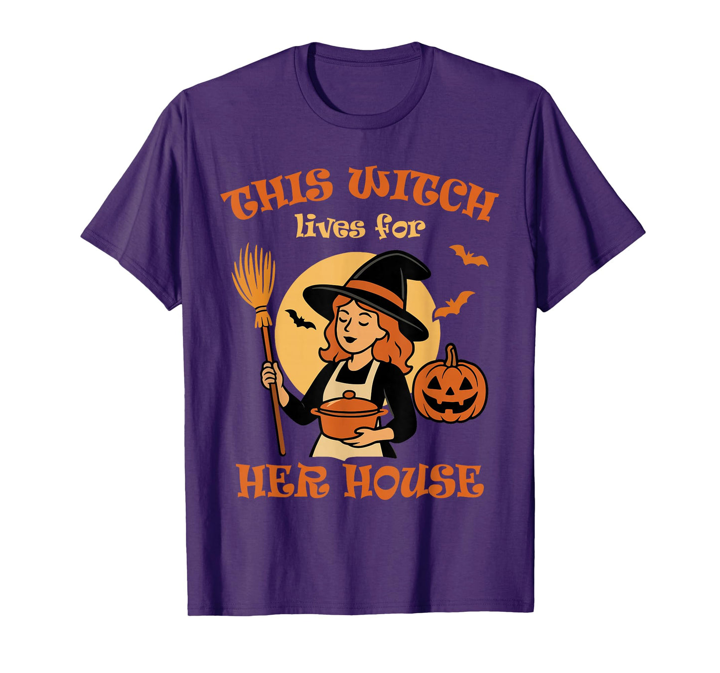 Housewife Halloween Witch Costume T-Shirt