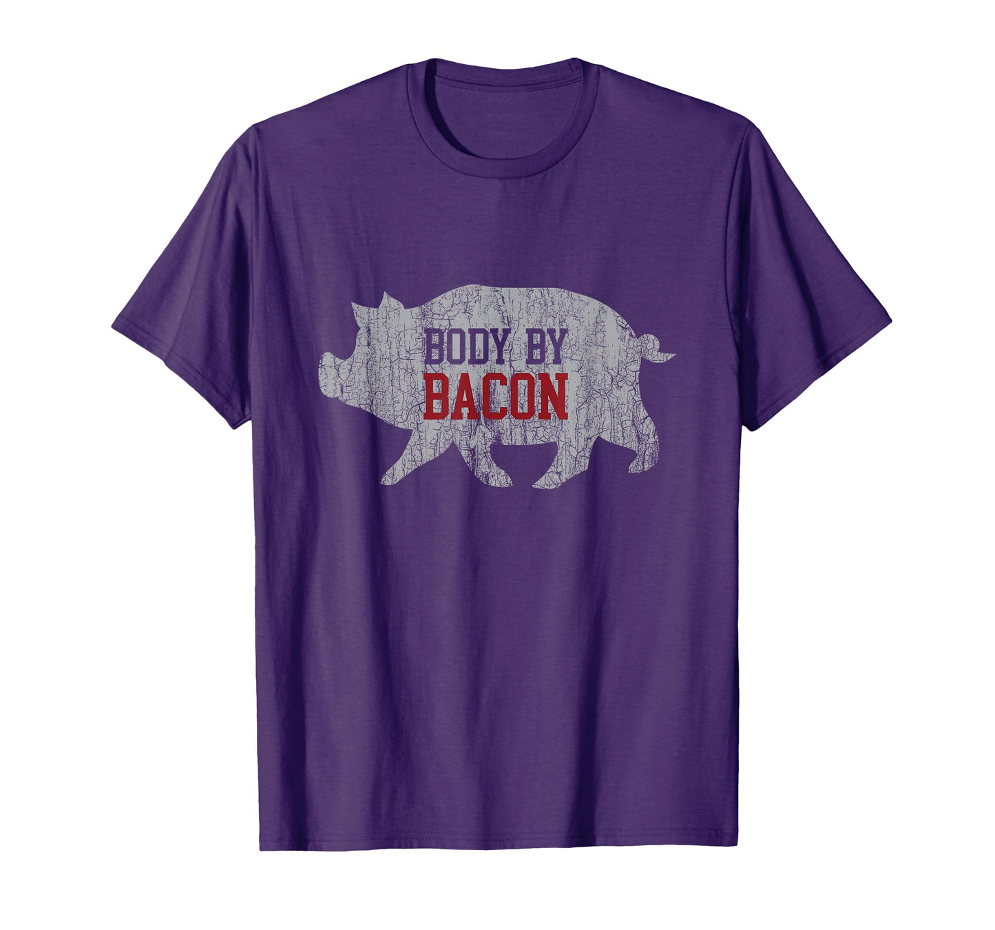 LCHF Lazy Keto Body by Bacon Keto Low Carb High Fat T-Shirt - Unisex Adults - Black - Small - Short Sleeve - Classic Fit - T-Shirt