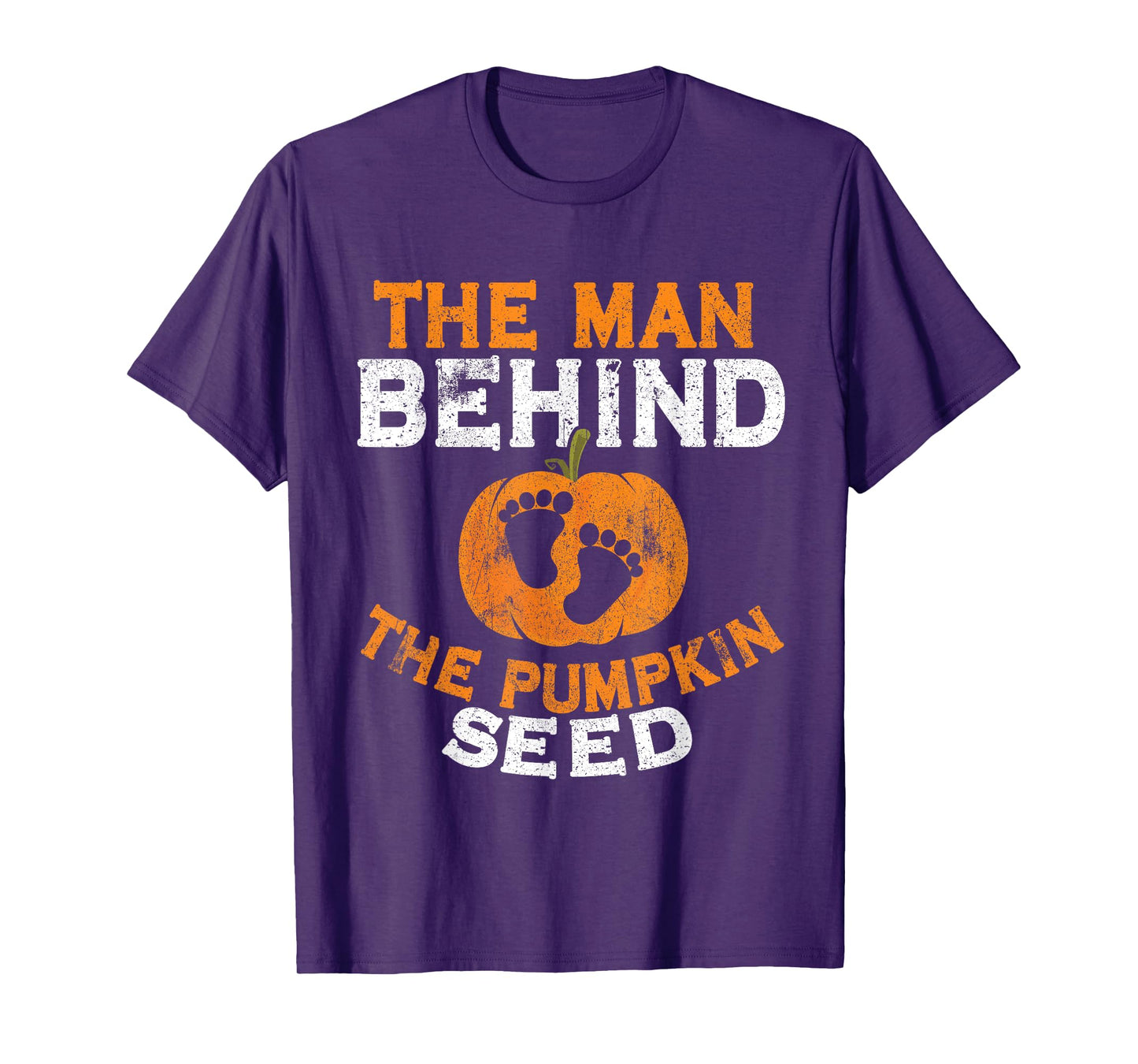 Halloween Pregnancy Dad The Man Behind The Pumpkin Seed T-Shirt
