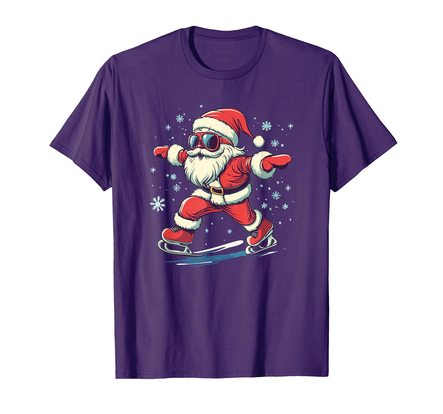Funny Ice Dancer Santa Costume T-Shirt