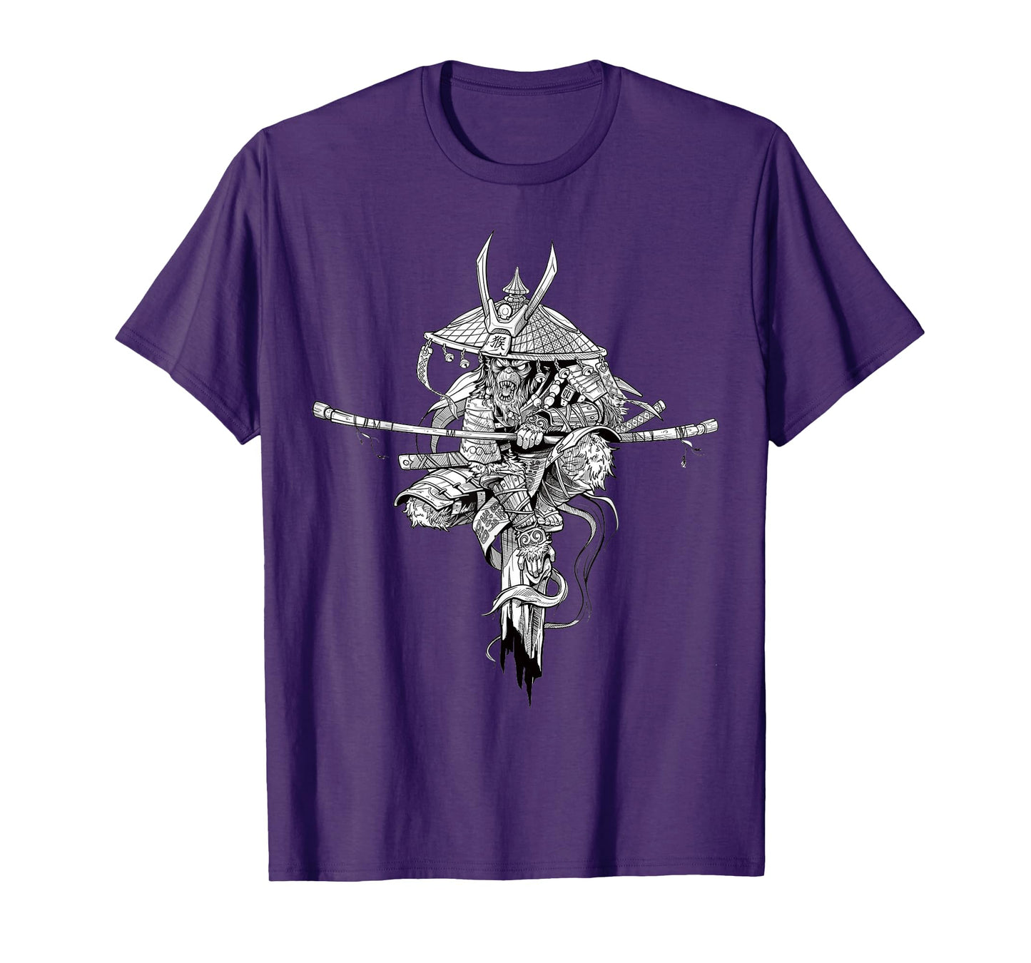 Funny Monkey King Chinese Characters Letters Gift T-Shirt