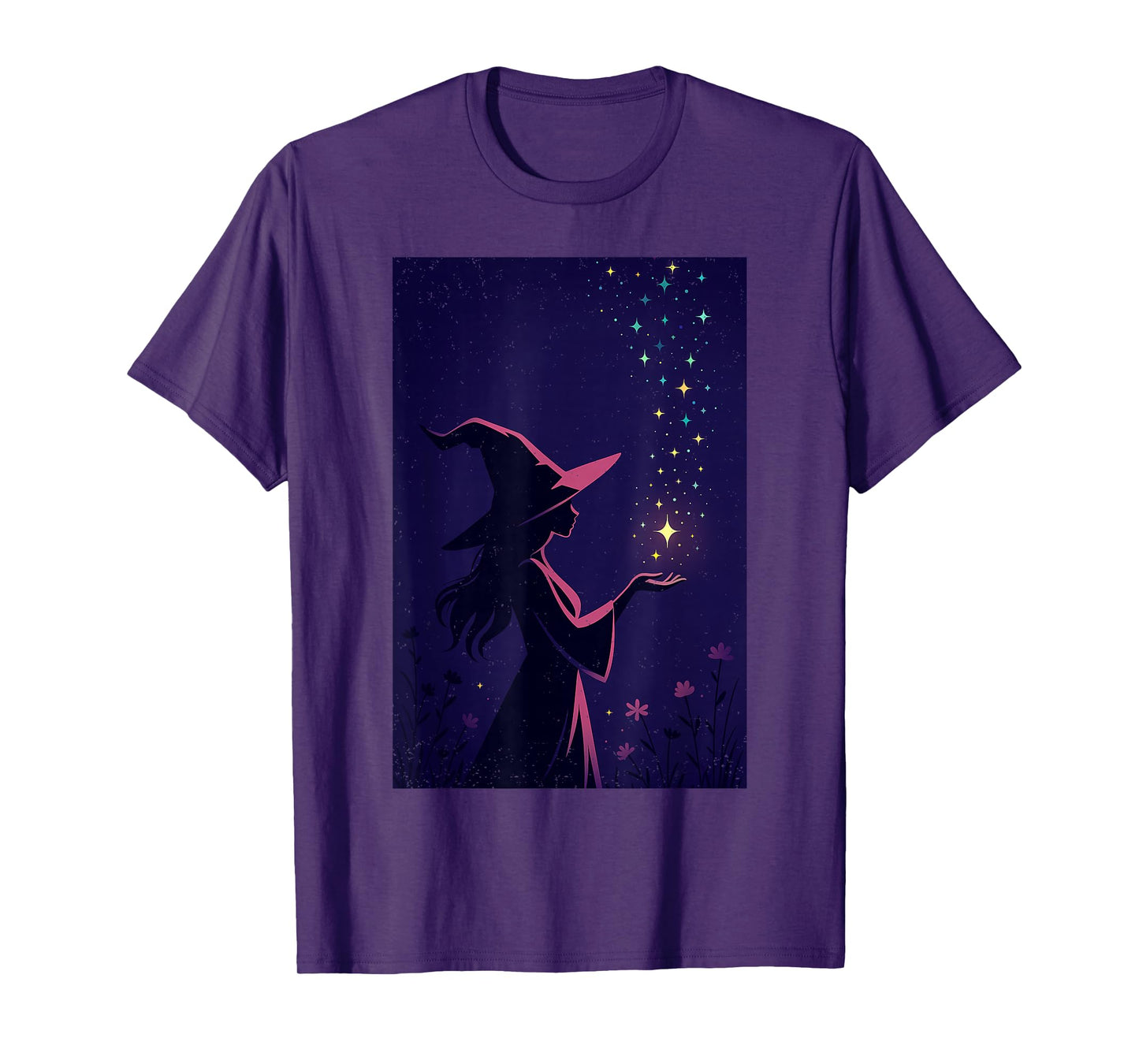 Witch Halloween Cute Occult Witchy Witchcraft Women Girls T-Shirt