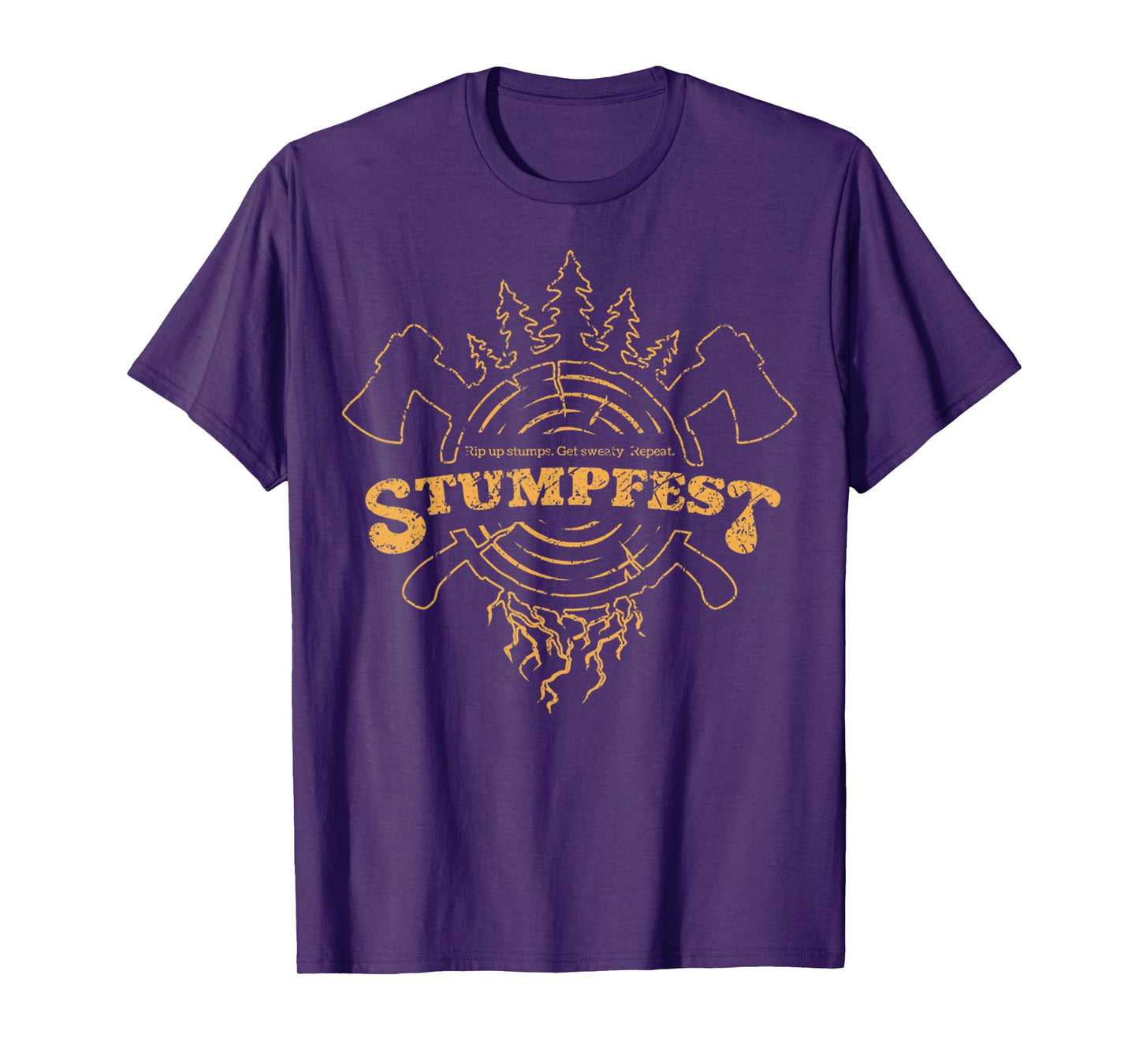 Retro Vintage Stumpfest Brisbane Gift For Men Women T-Shirt