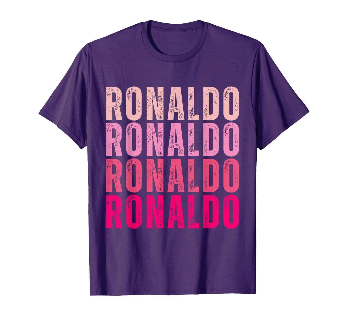 Vintage Ronaldo Personalized Name I Love Ronaldo T-Shirt