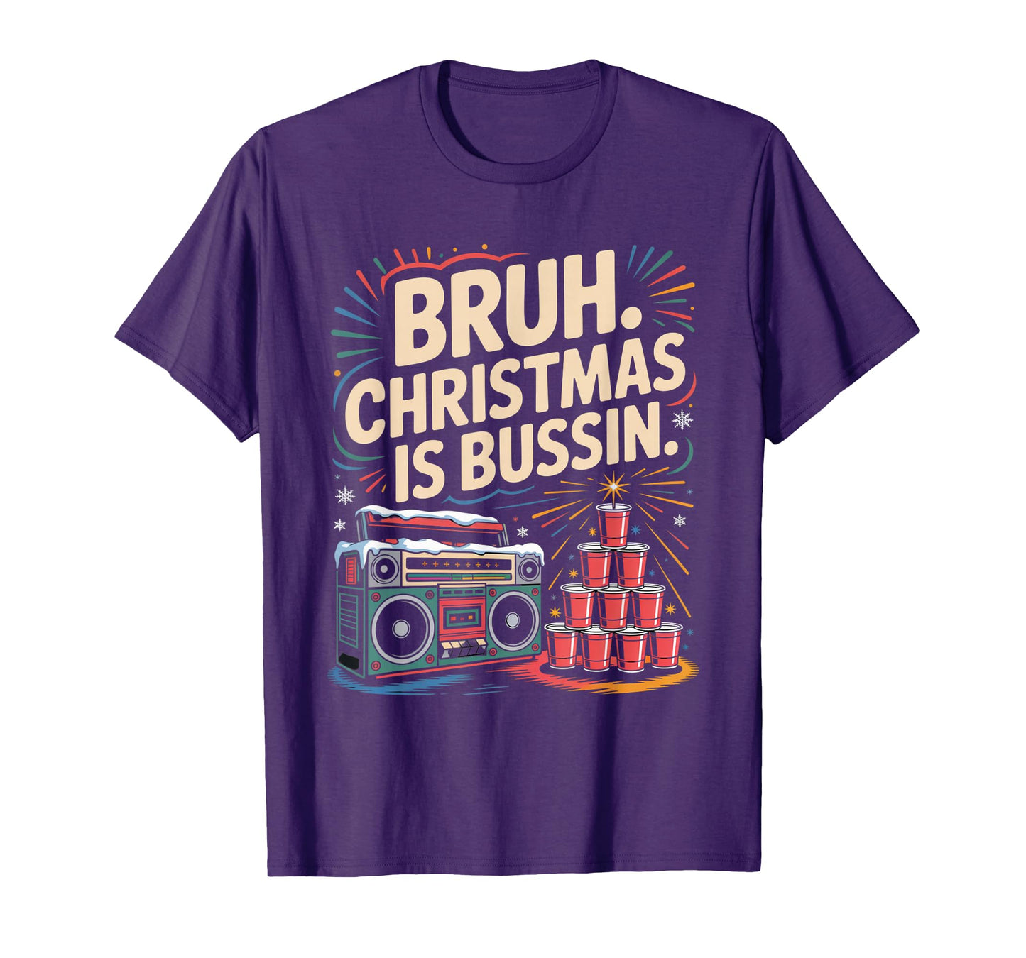 Funny Gen Alpha Gen Z Slang Funny Christmas Sweater T-Shirt