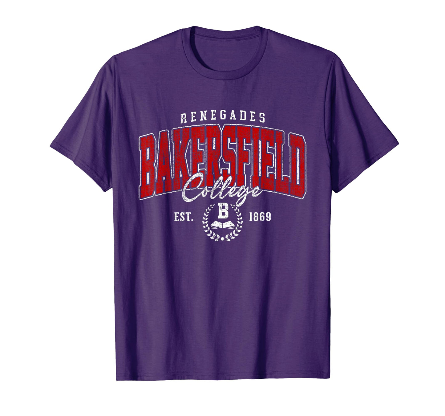 Bakersfield Arch Athletic Vintage Sports Tee Men Women T-Shirt