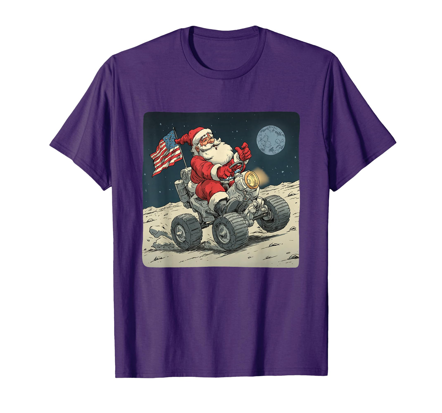 Awesome Moon Christmas Party Costume for Space Lovers T-Shirt