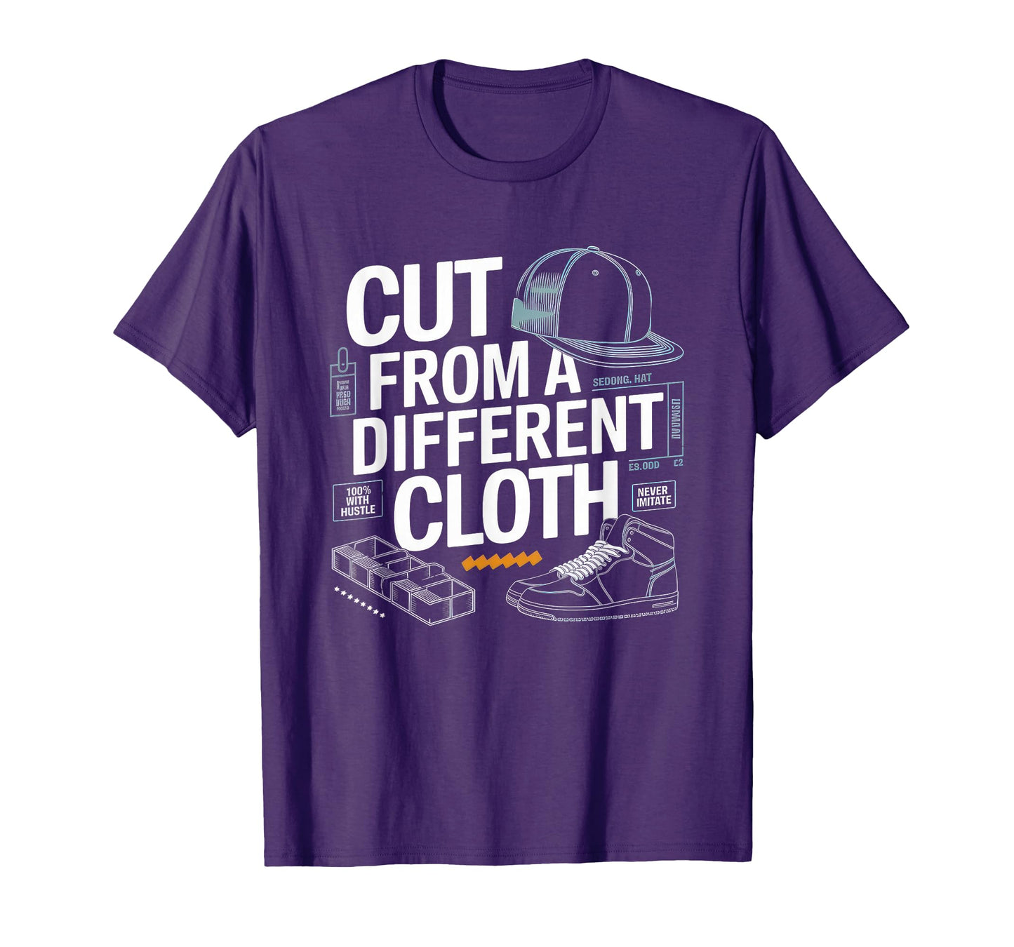 Cut From A Different Cloth Tshirt Men Women Urban Hip Hop T-Shirt