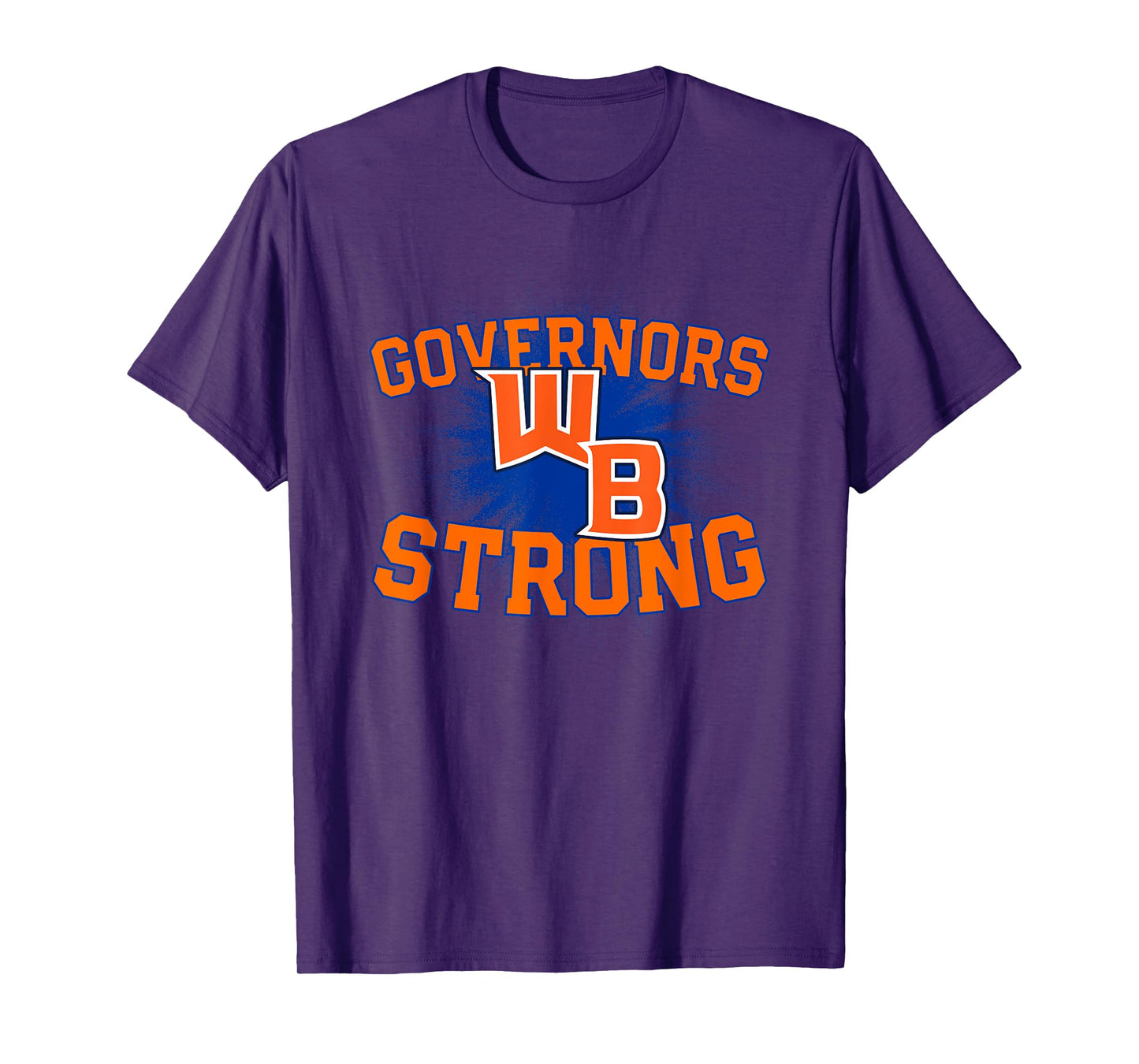 William Blount Governors Logo Strong Flag HS T-Shirt