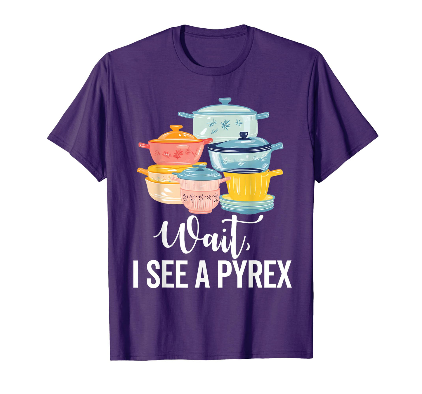 Pyrex Vintage Kitchenware Collector Pattern Kitchen Bowls T-Shirt