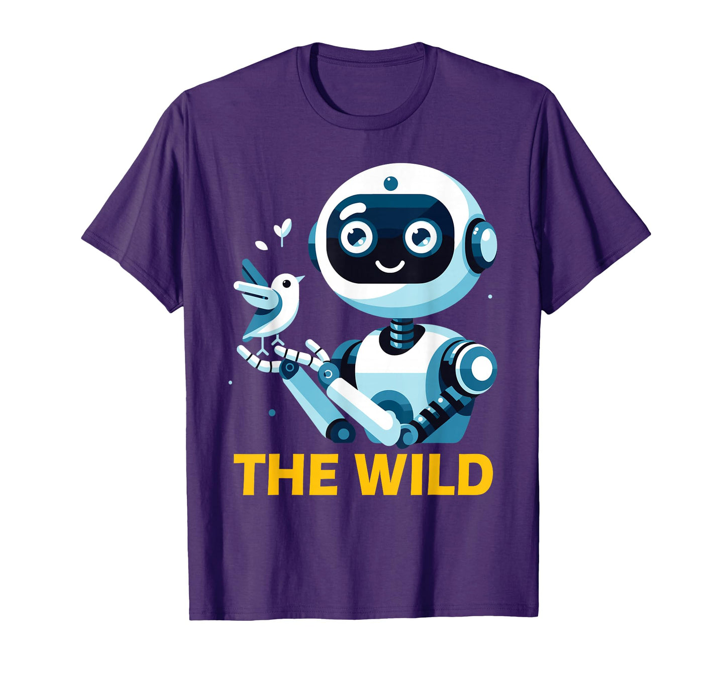 Wild Retro Vintage Machine ROBOT Art Science & Math Boy Kid T-Shirt