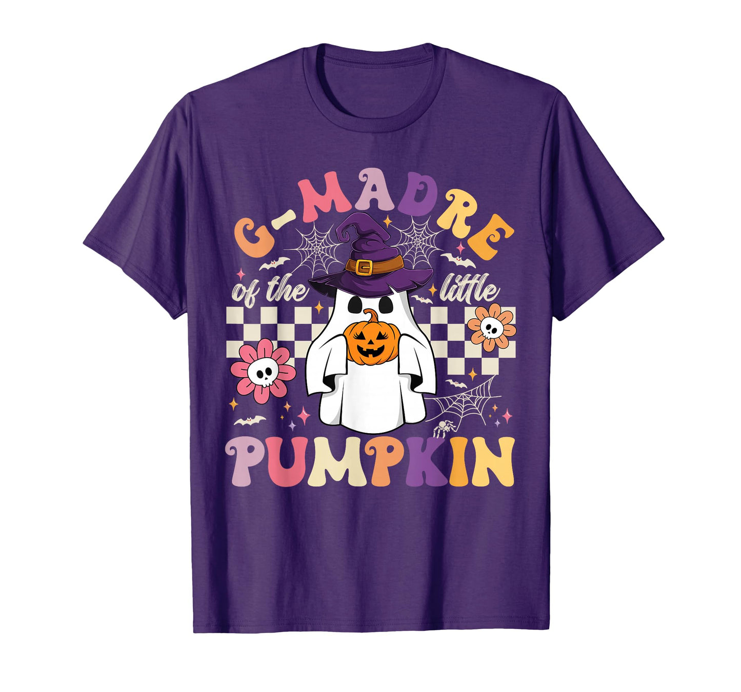 G Madre of The Little Pumpkin Halloween Spooky Ghost T-Shirt