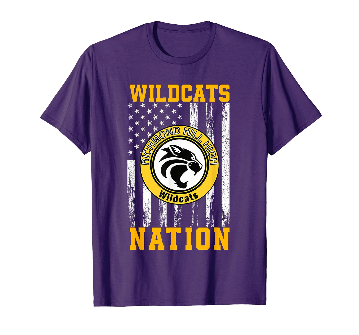 Richmond Hill Wildcats Logo Nation HS T-Shirt