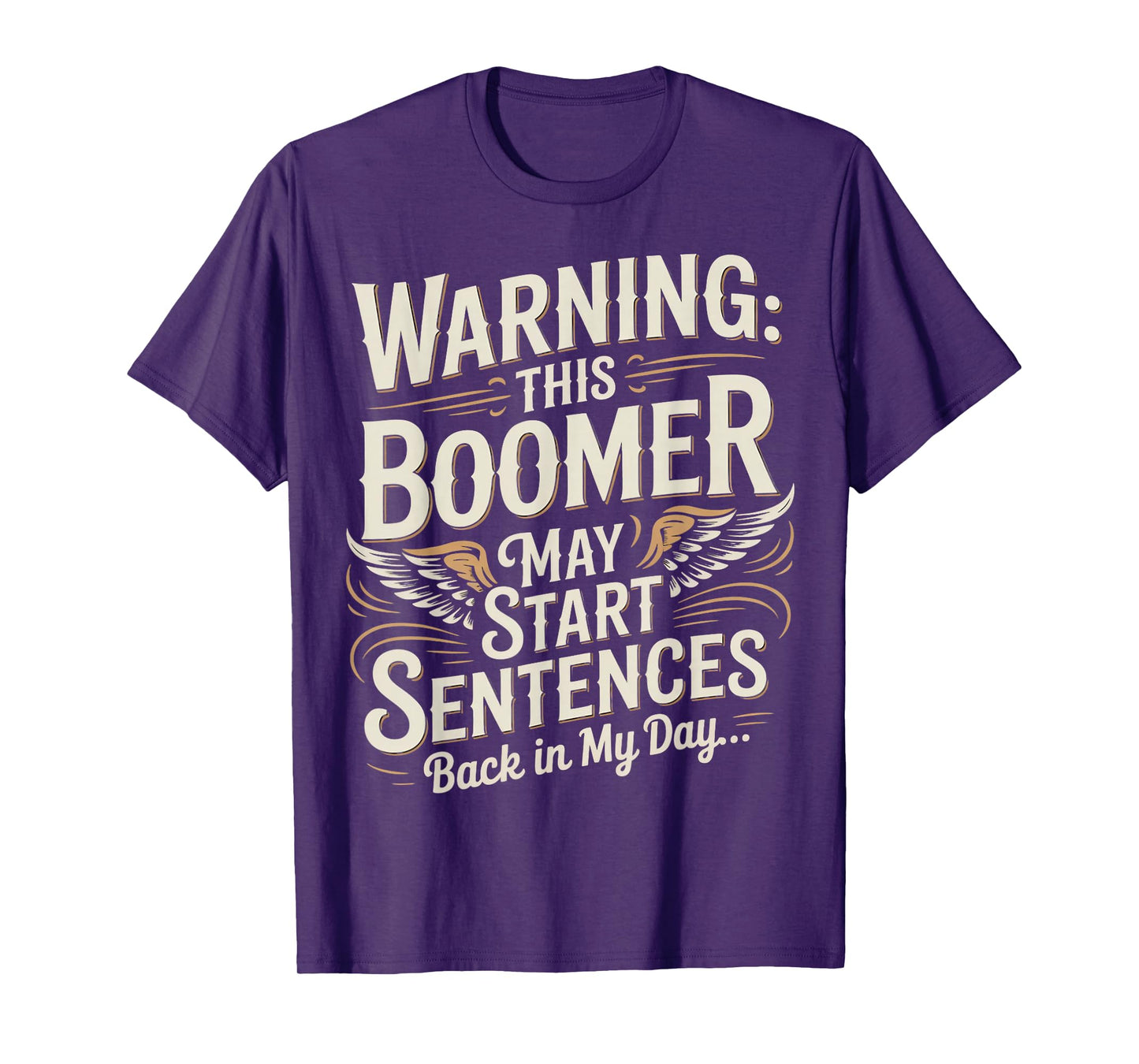 Back In day Baby Boomer Humor Boomer Funny Boomer T-Shirt