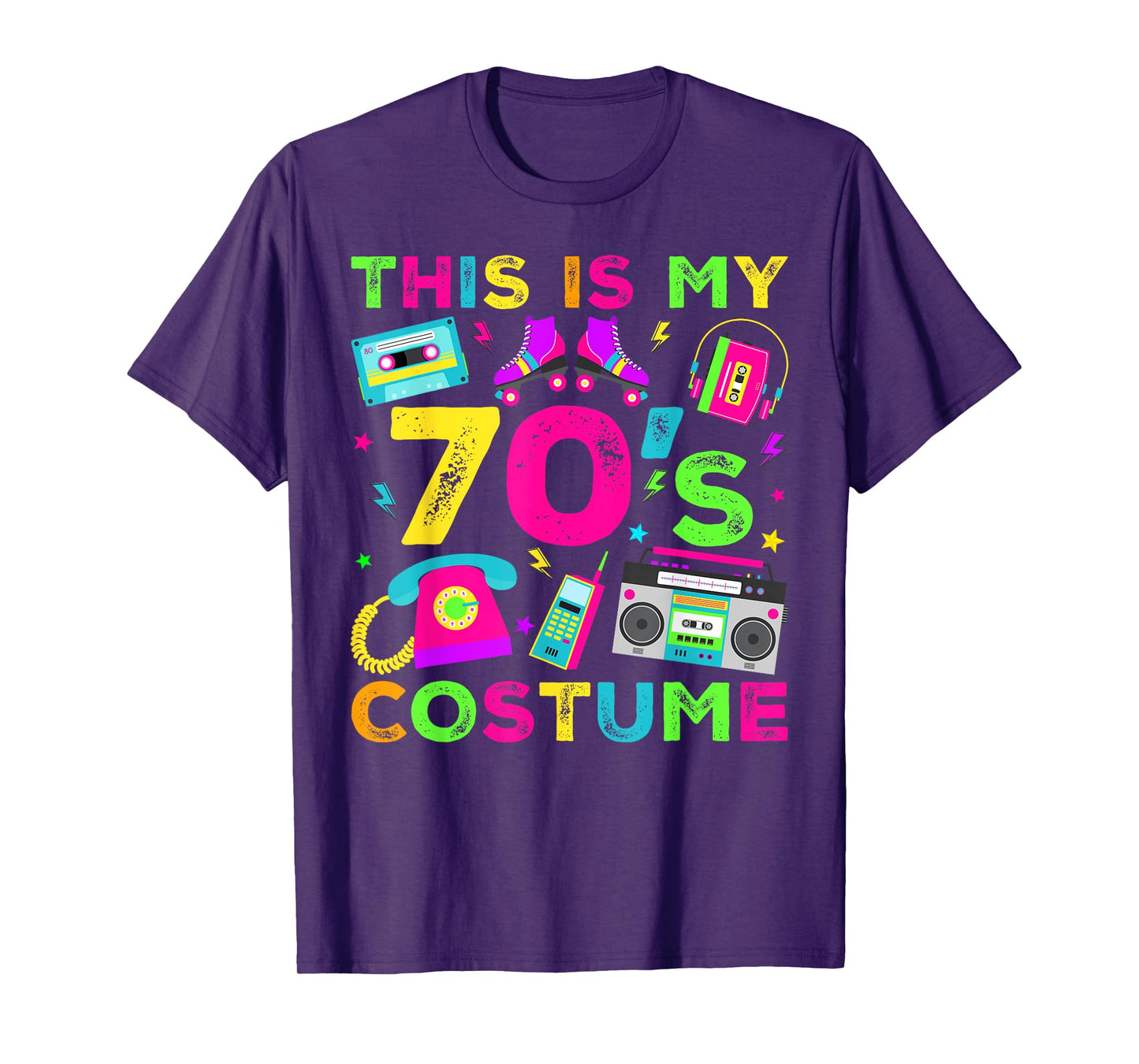 This is my 70's Costume Outfit Seventies Retro Party T-Shirt