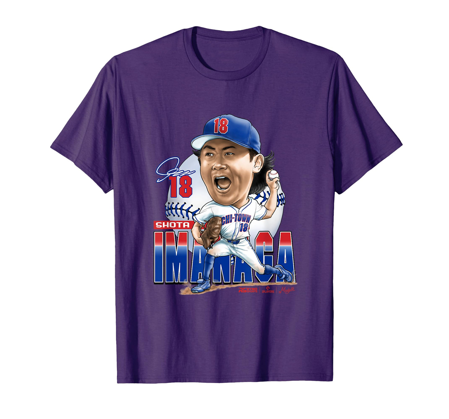 Shota Imanaga Chicago Baseball Mudge Studios T-Shirt