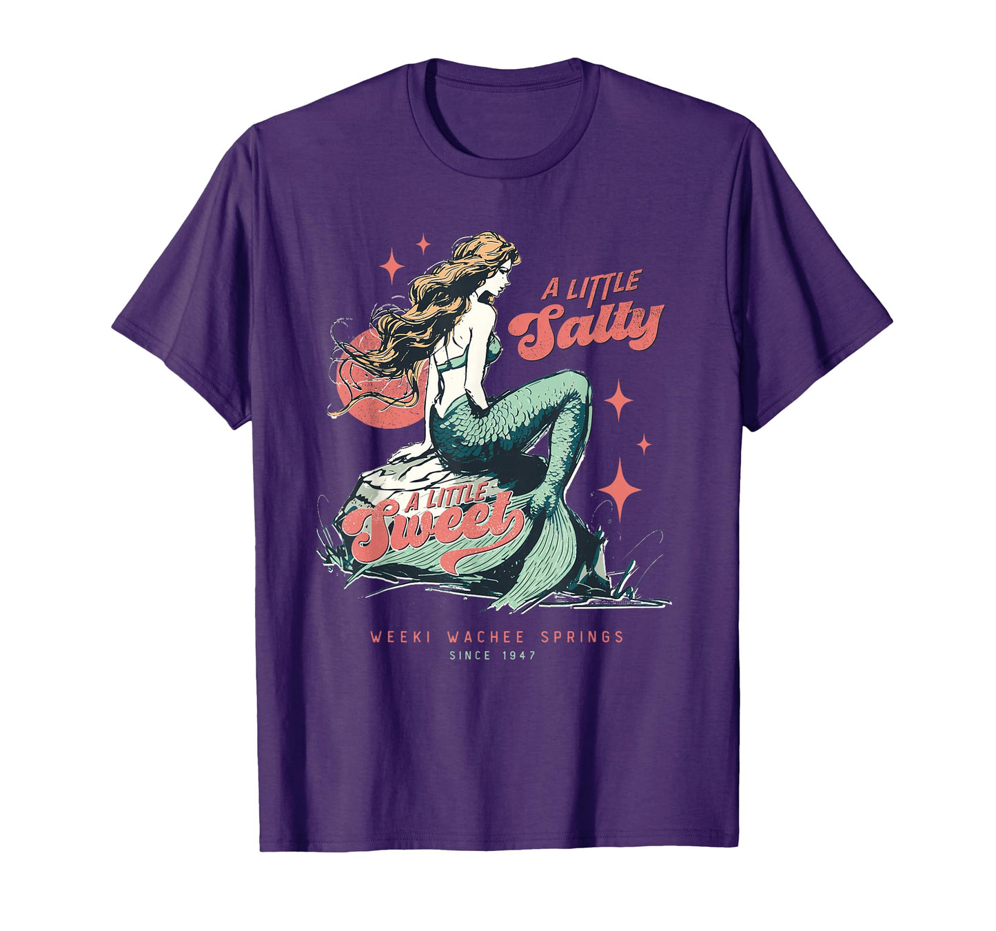Weeki Wachee Springs – A Little Salty, A Little Sweet Retro T-Shirt