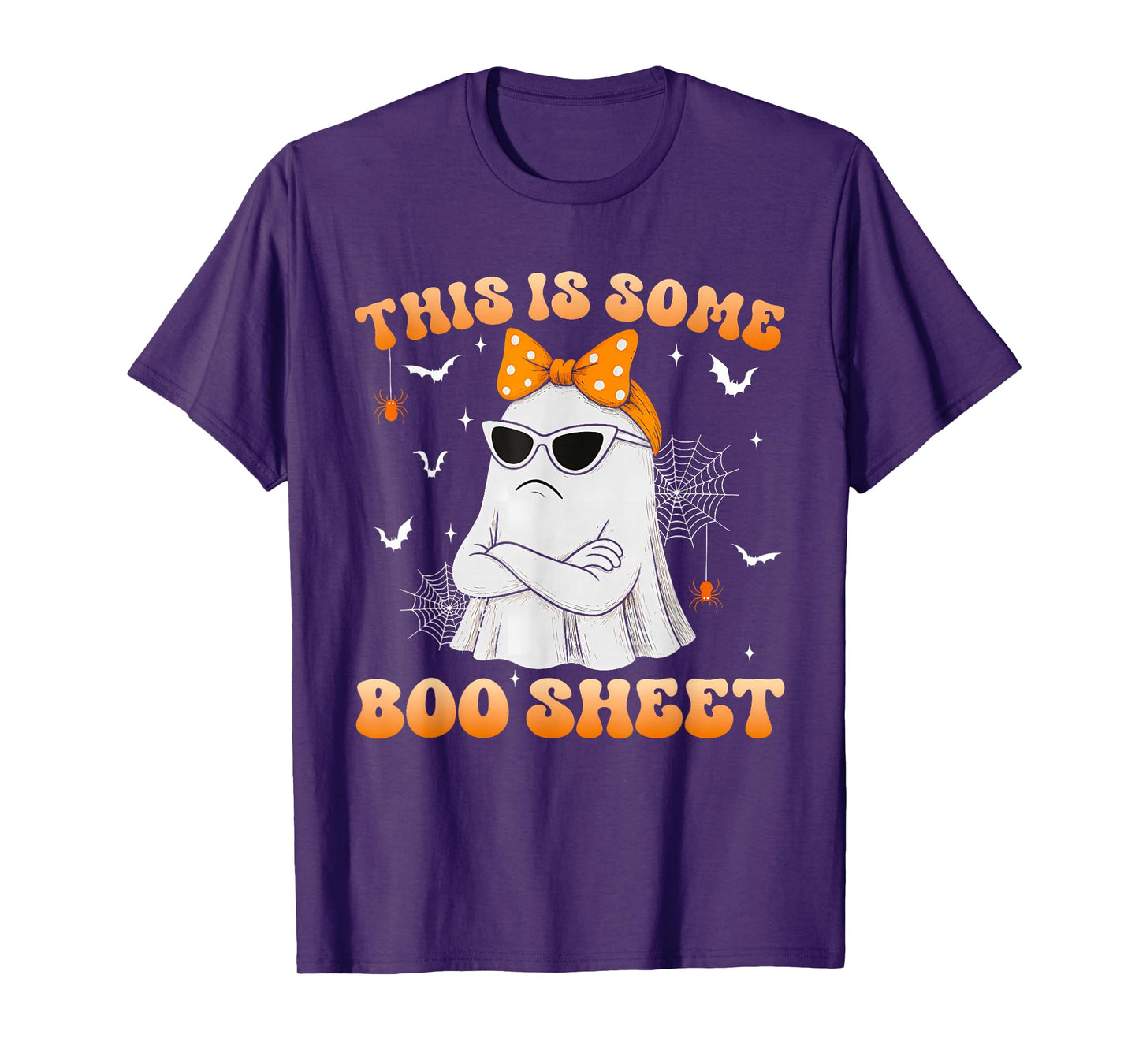 This is Some Boo Sheet Womens Shirt Cute Ghost Halloween T-Shirt