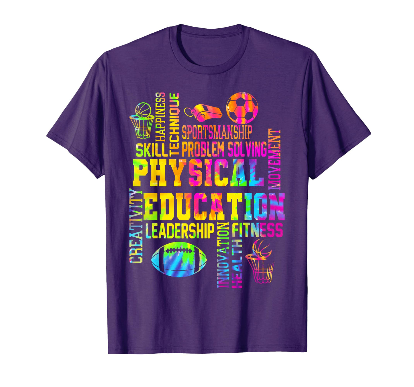 PE Teacher Team Physical Education Teacher Back To School T-Shirt for Men Women