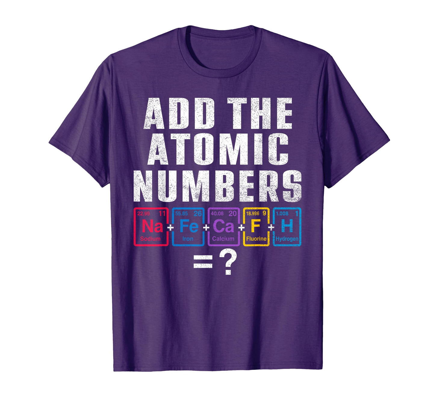 Vintage 67 Six Seven Meme Matching Elements Periodic Table T-Shirt