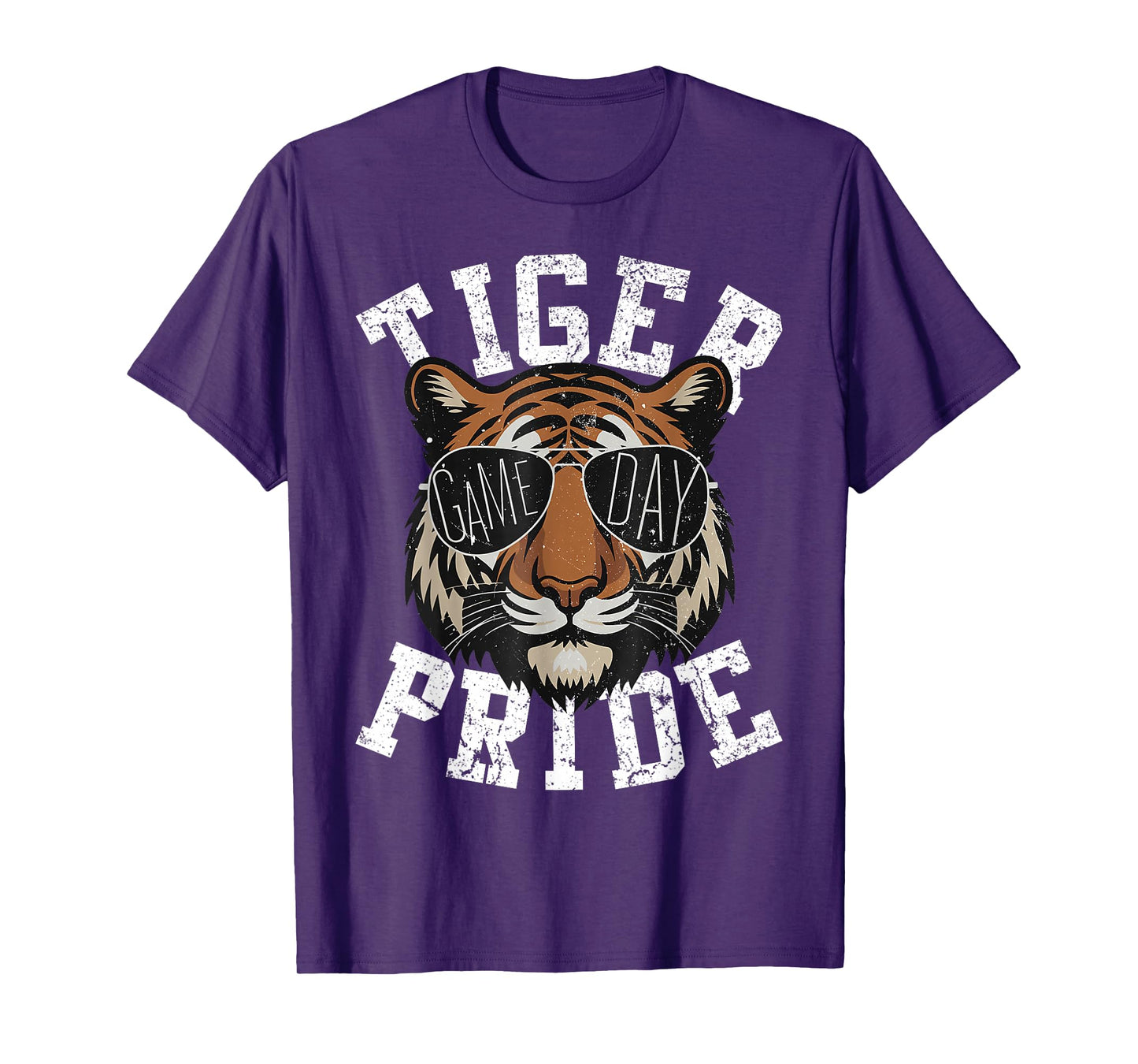 Retro Vintage Tiger Pride Tiger Mascot School Sports Team T-Shirt