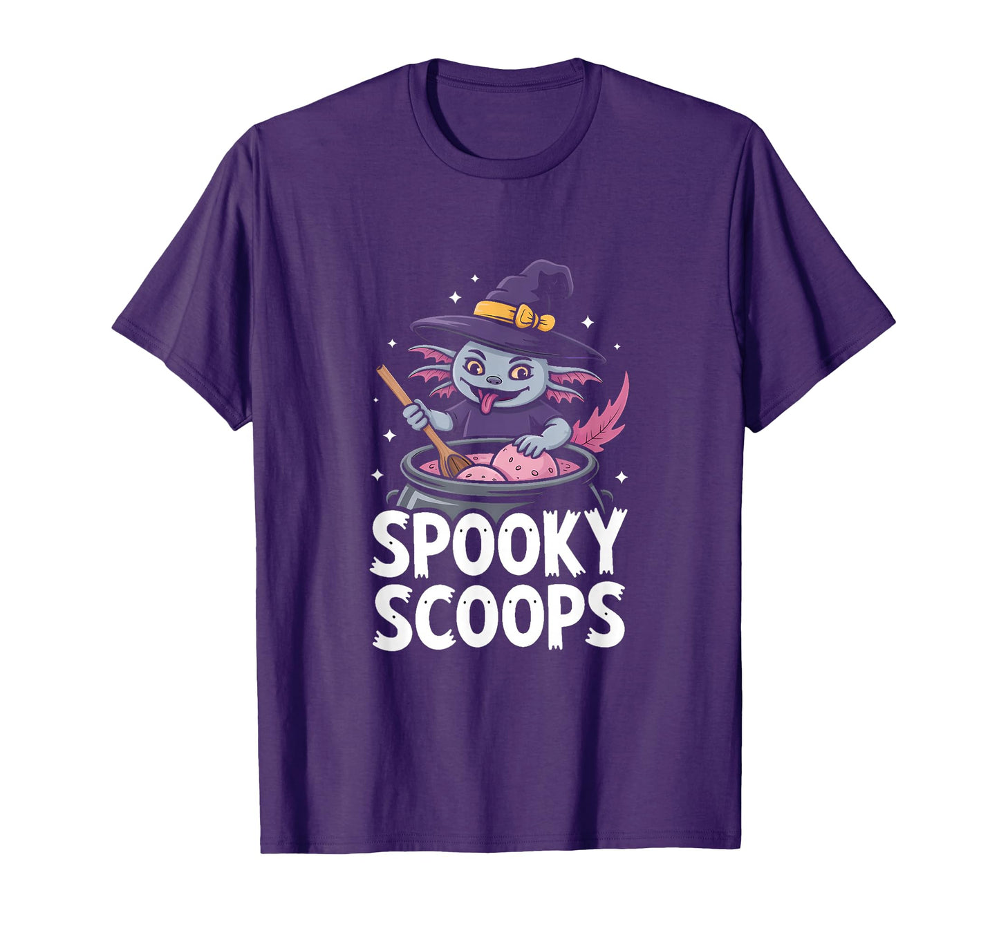 Spooky Scoops Axolotl Ice T-Shirt