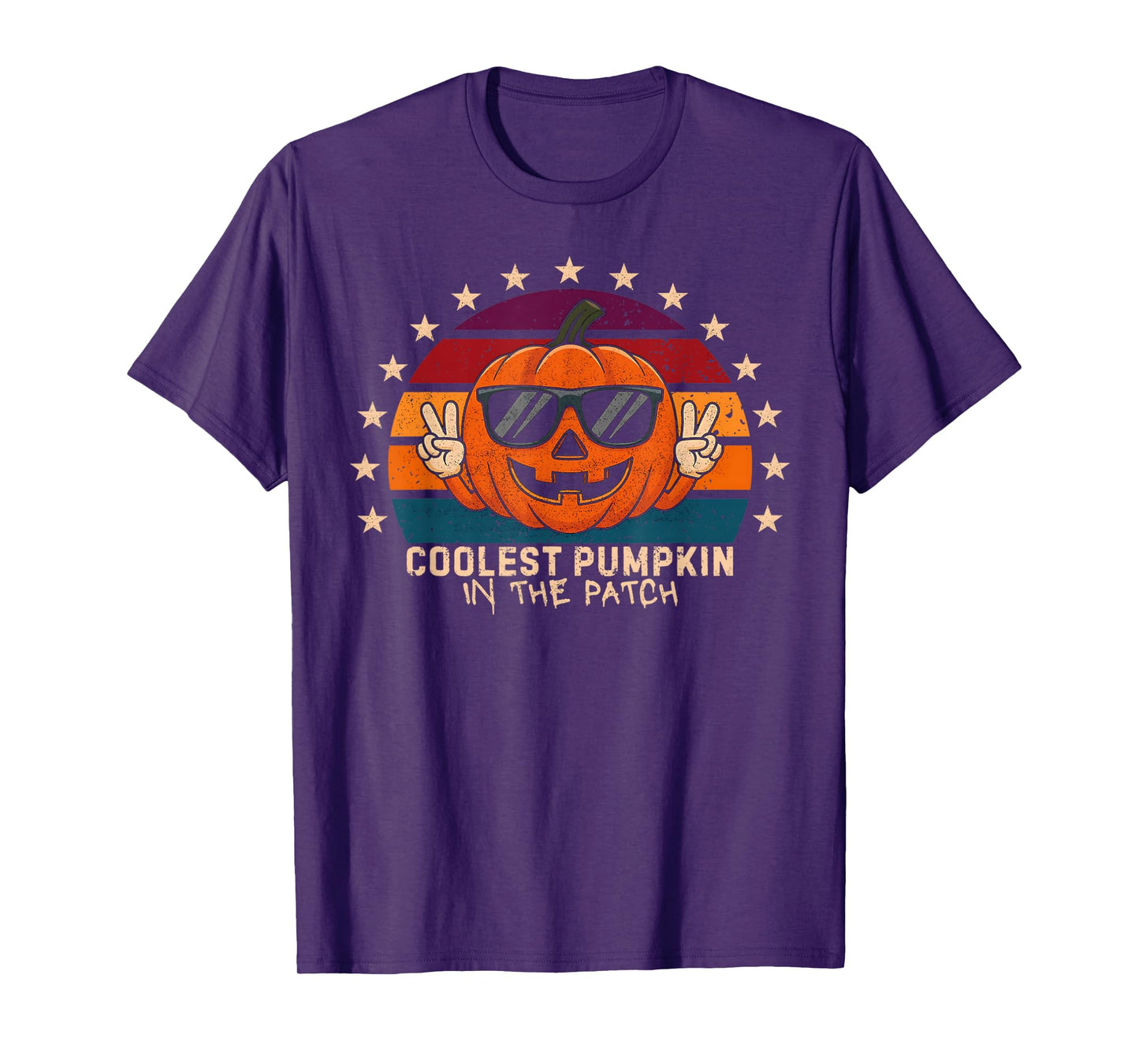 Coolest Pumpkin In The Patch Kids Boys Toddler Halloween T-Shirt