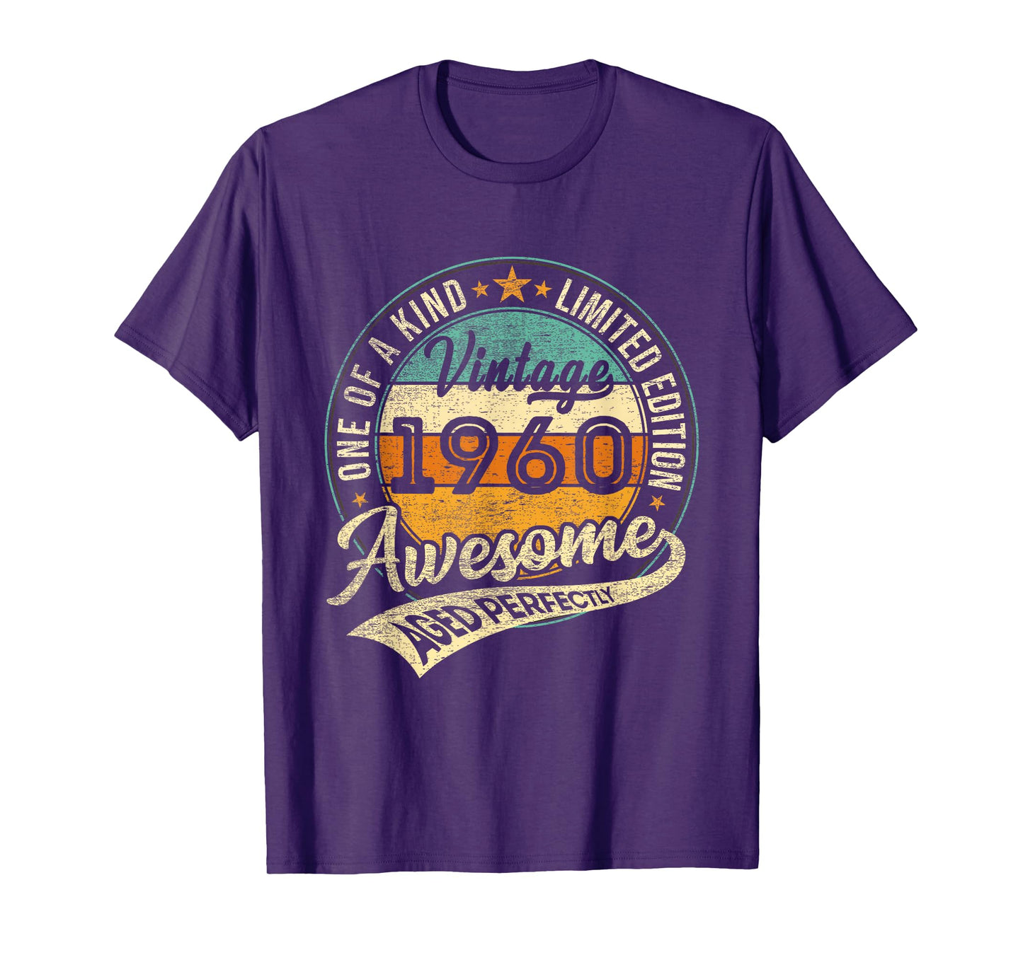 Vintage 1960 Limited Edition 65 Year Old Gifts 65th Birthday T-Shirt