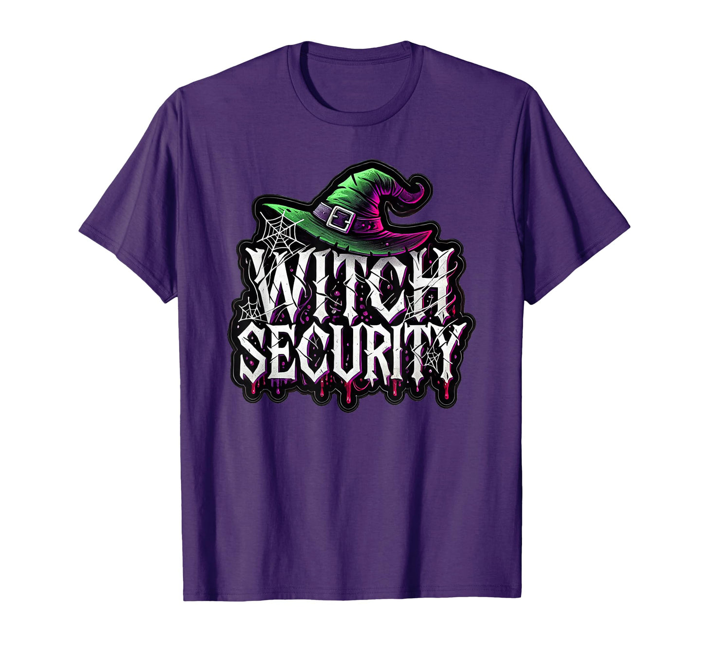 Witch Security Easy Husband of Witches Costume Fun Boyfriend T-Shirt