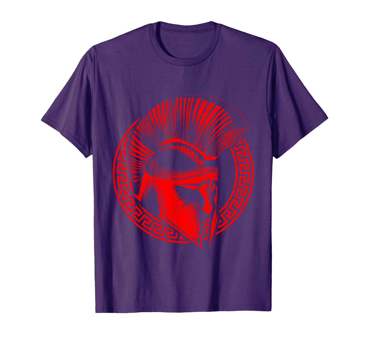 Spartan Helmet Gym Gladiator Symbol Workout Warrior Sparta T-Shirt