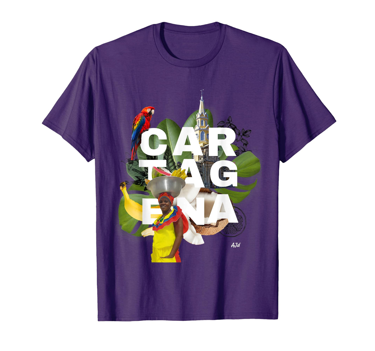 Hecho en Cartagena Colombia T-Shirt