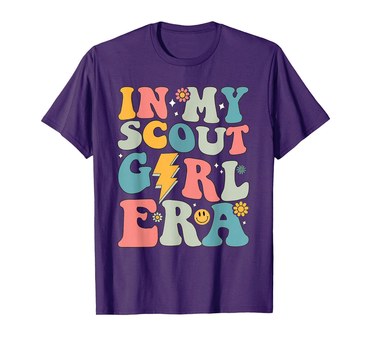 Groovy In My Scout Girl Era Women T-Shirt