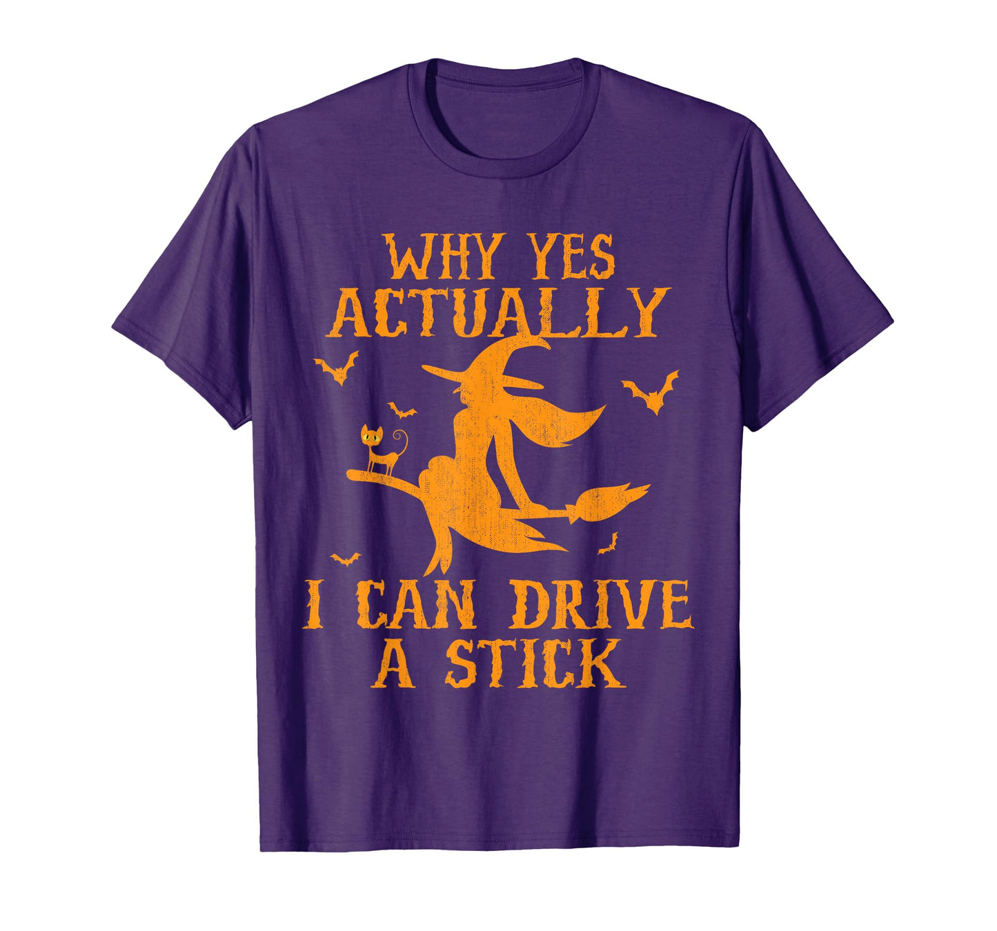 Yes Actually I Can Drive A Stick Halloween Costume T-Shirt