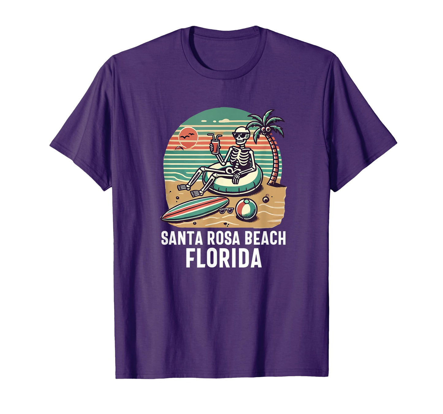 Santa Rosa Beach Florida Souvenir Walton County T-Shirt