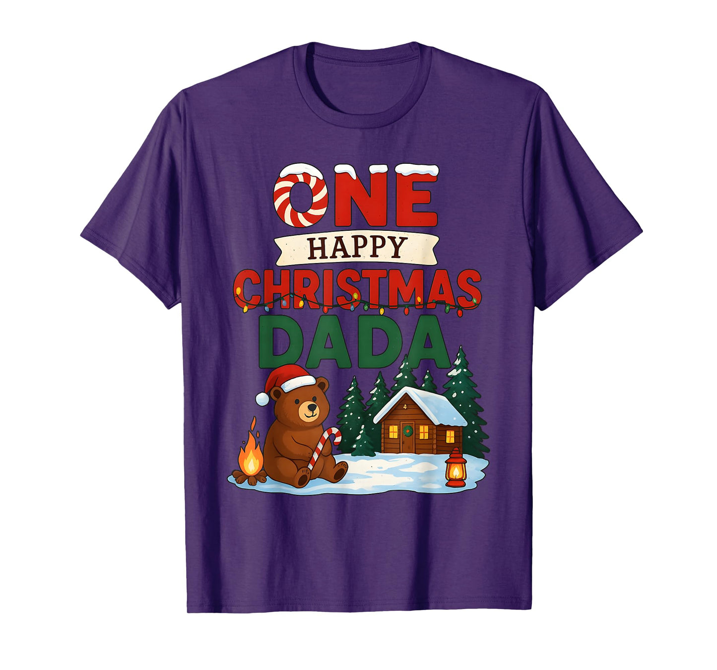 Family Christmas 2025 Matching Squad Santa Hat Xmas Family T-Shirt