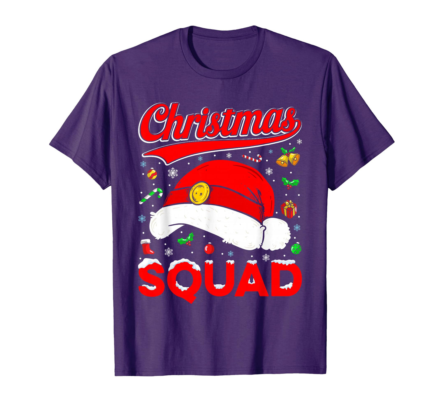 Christmas Squad Funny Xmas Tree Family Matching Pajamas Boys T-Shirt