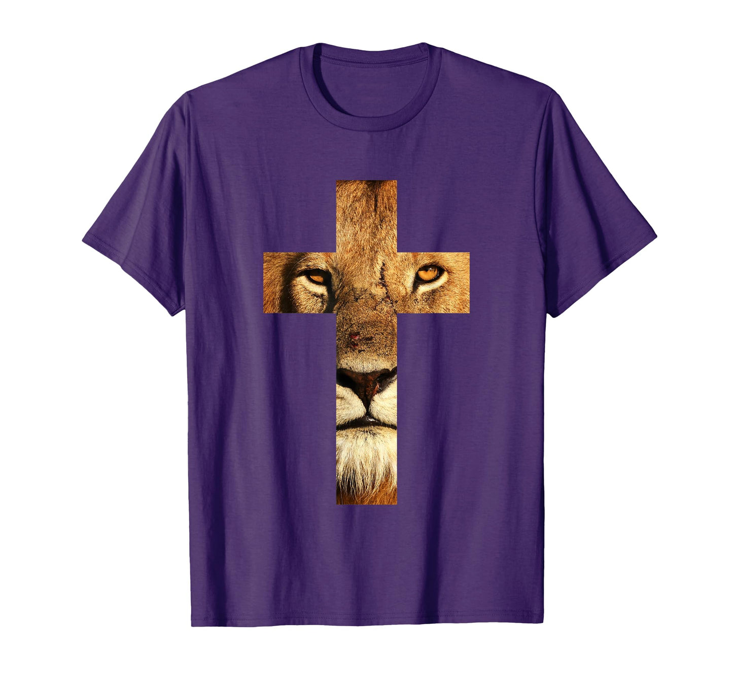 Lion Cross King Lord Jesus Bible Judah T-Shirt