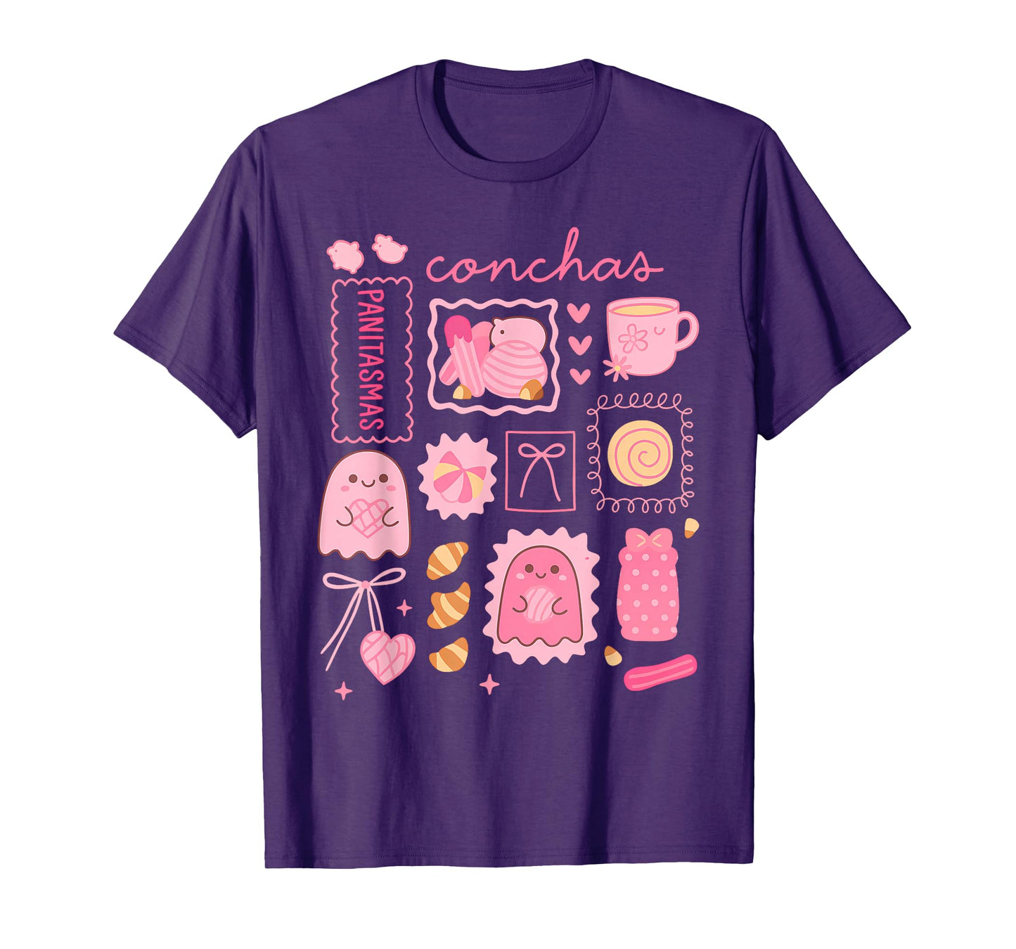 Pink Pantasmas Funny Mexico Ghost Halloween Outfit T-Shirt