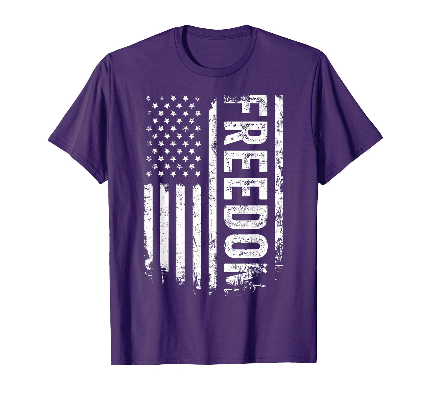 Vintage America Flag Freedom Grunge USA Design T-Shirt