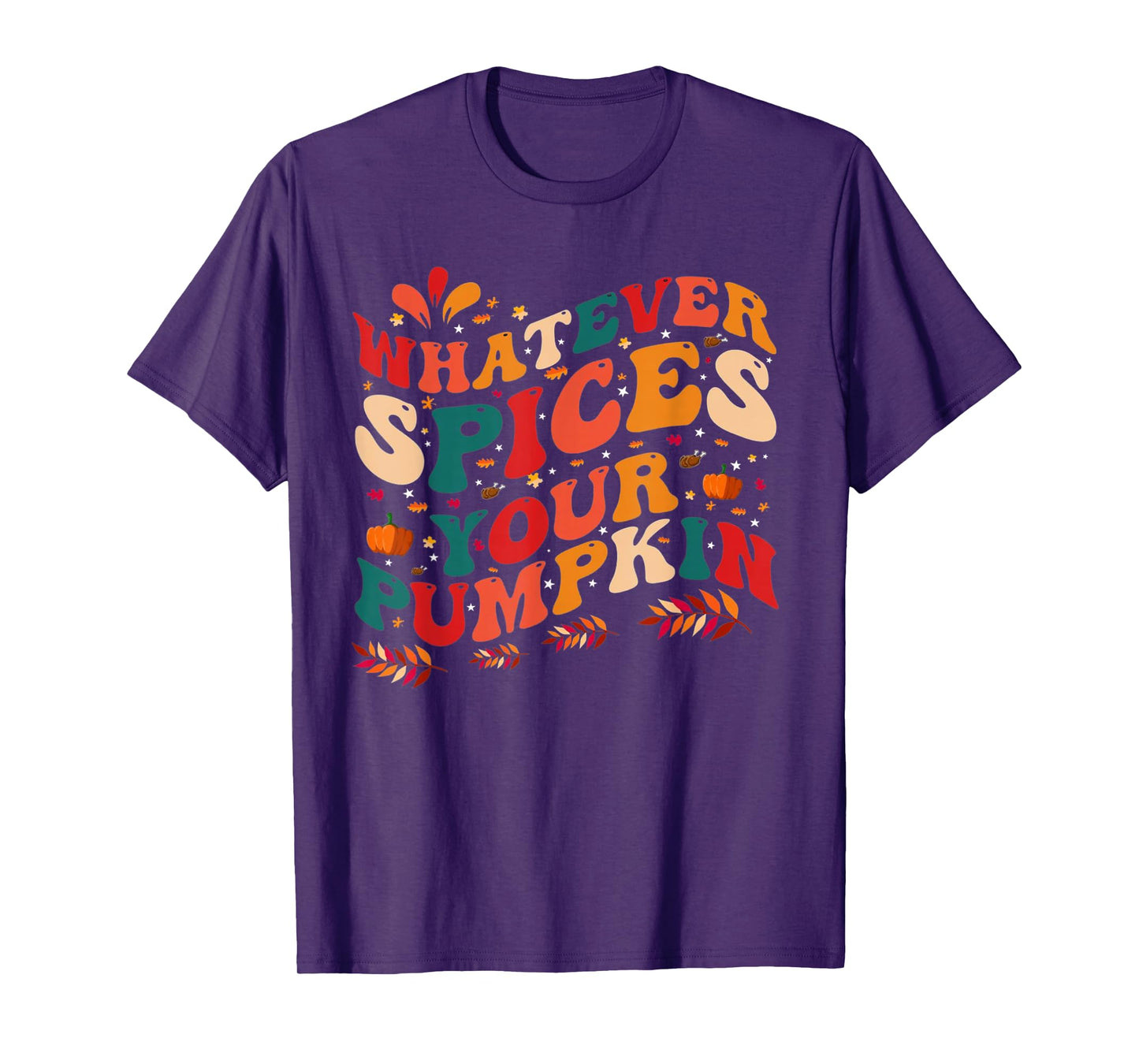 Whatever Spices Your Pumpkin Funny Halloween T-Shirt