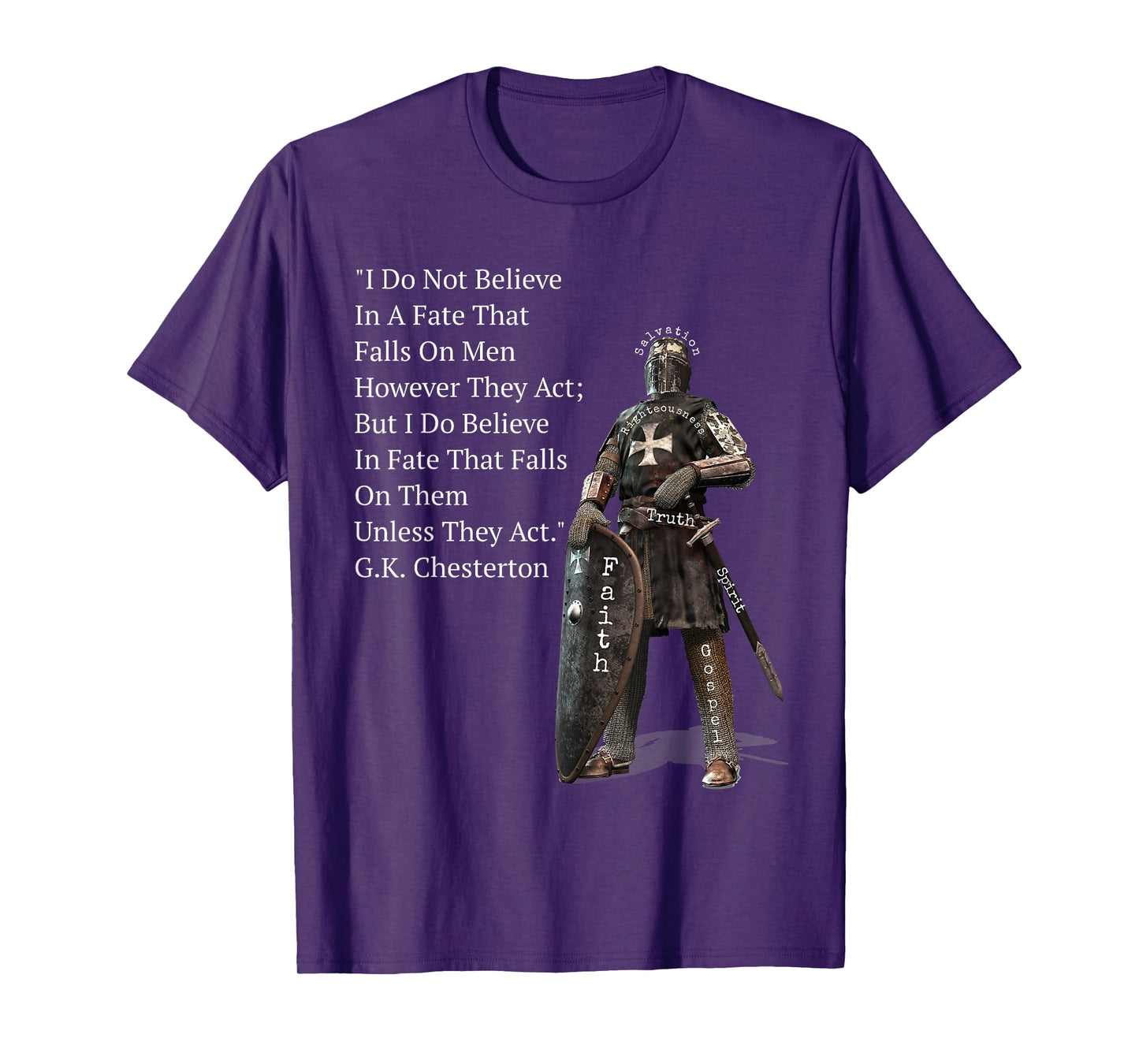 G.K. Chesterton Quote Inspirational Crusade T-Shirt