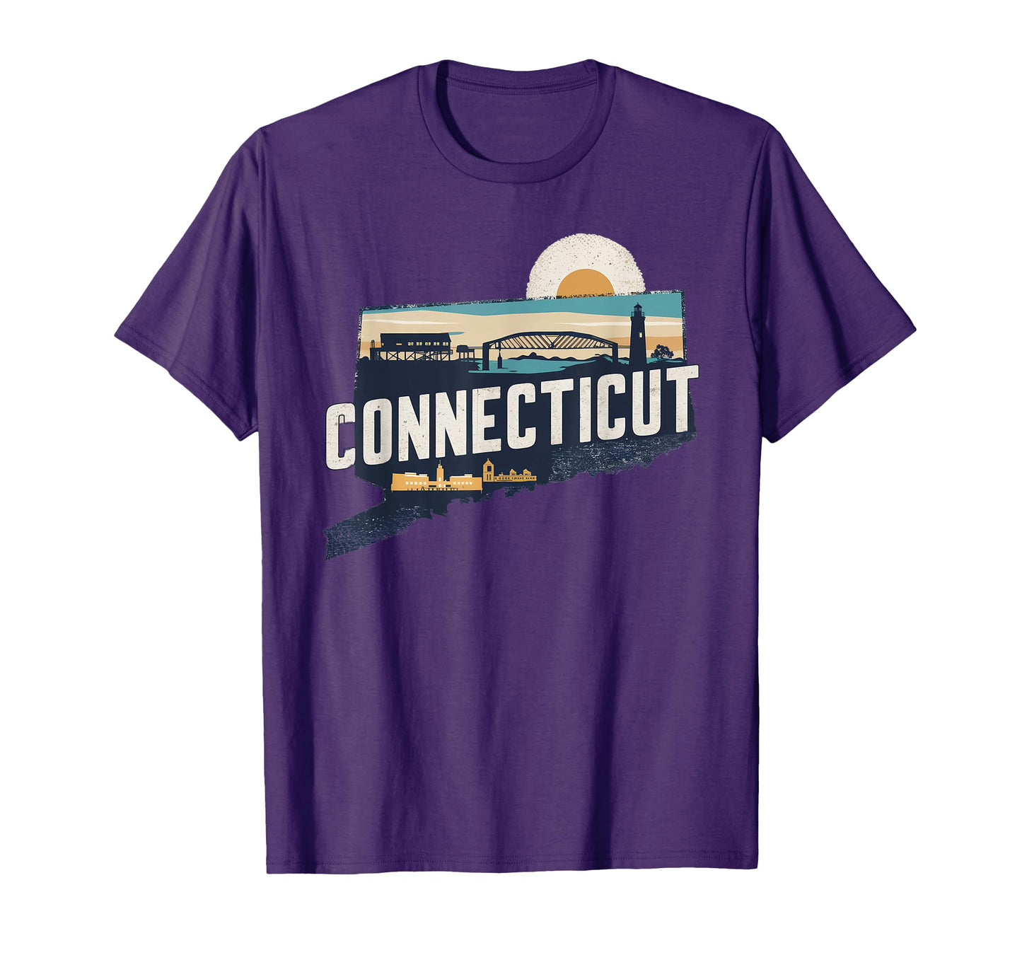 Connecticut State of Connecticut Retro Connecticut T-Shirt